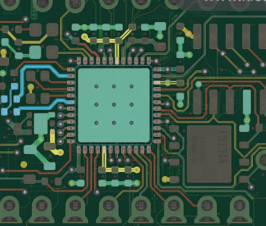 Multi-layer PCB Design Illustration